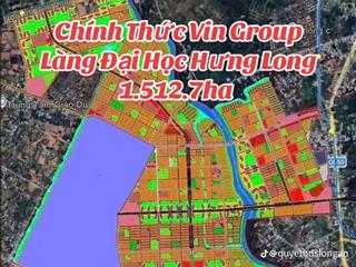 10.000m2 đất hưng long 22tỷ giảm còn 16tỷ gửi ae môi giới 2% cách vin hơn 1km 100m mặt sông