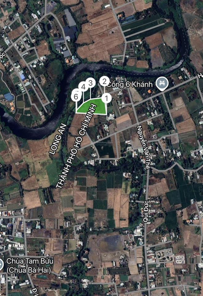 10.000m2 đất hưng long 22tỷ giảm còn 16tỷ gửi ae môi giới 2% cách vin hơn 1km 100m mặt sông