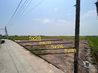 Dt 5 x 28m thổ ....shr....giá 450tr mặt tiền đường ô tô, sổ thể hiện đường 4m * không quy