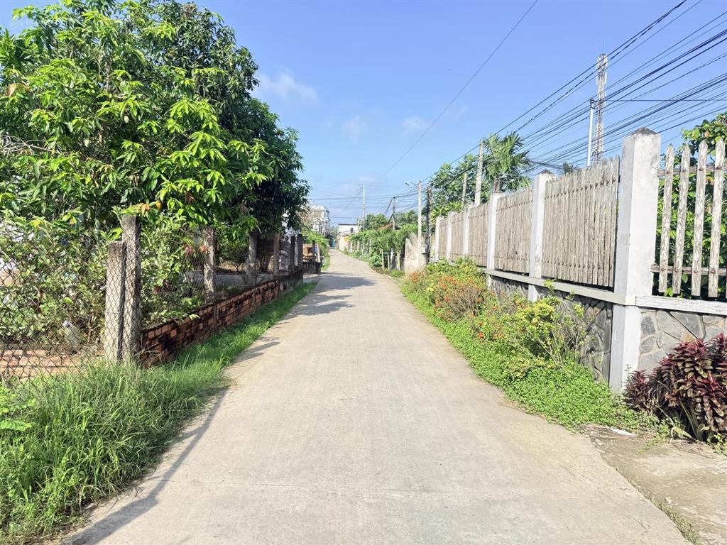 Chủ cần bán nền đất thổ cư mặt tiền đường đan 4m ngay chợ bình lãng vào 100m, giá 1,6 tỷ