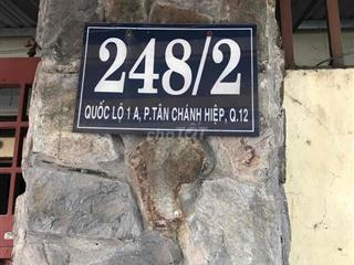 Nhà trọ giá rẻ Q.12