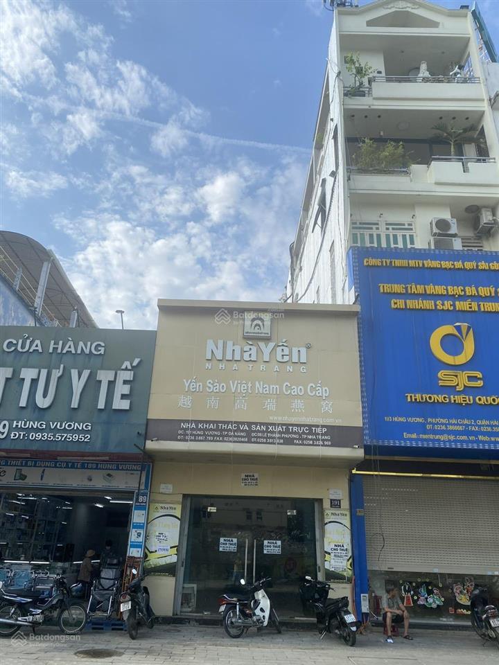 Chính chủ cho thuê nhà mặt tiền tại đường hùng vương, tp đà nẵng, gần ngã tư chợ cồn