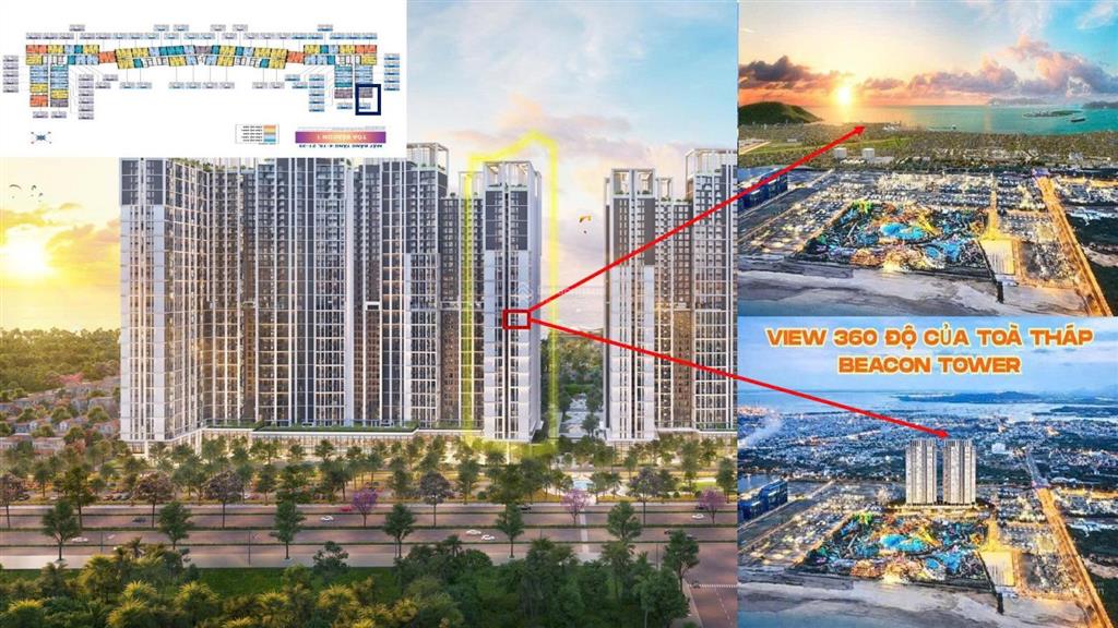 Căn góc 2pn giá siêu mềm ngắm hoàng hôn + núi lớn, núi nhỏ cực đẹp. view ôm trọn vũng tàu