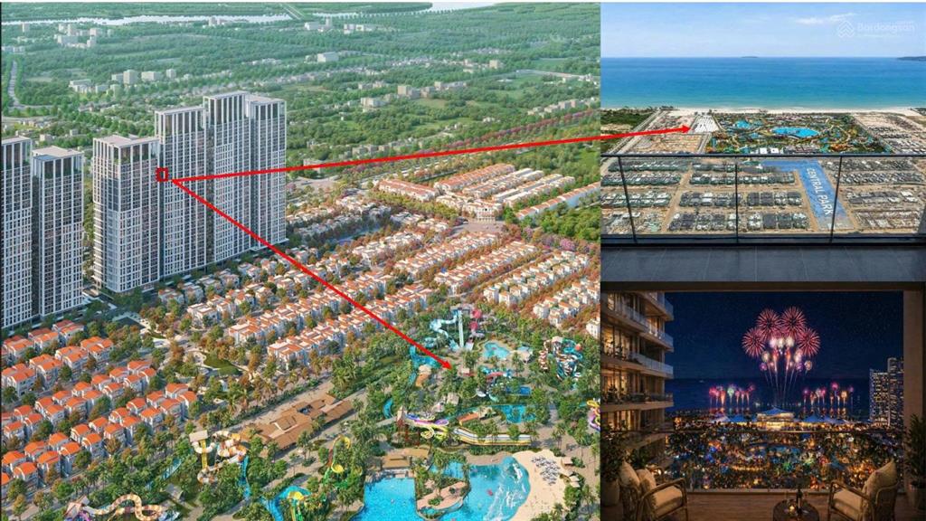 Siêu phẩm căn góc 3pn tầng cao trọn bộ view biển + sun world + pháo hoa chỉ 2,4 tỷ nhận nhà ngay