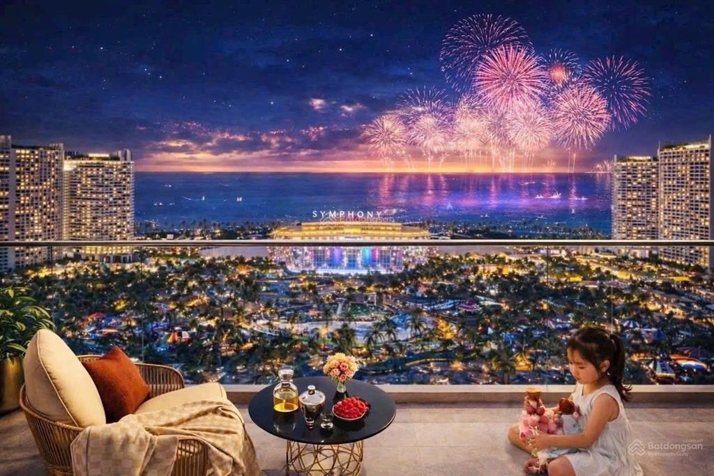 Siêu phẩm căn góc 3pn tầng cao trọn bộ view biển + sun world + pháo hoa chỉ 2,4 tỷ nhận nhà ngay