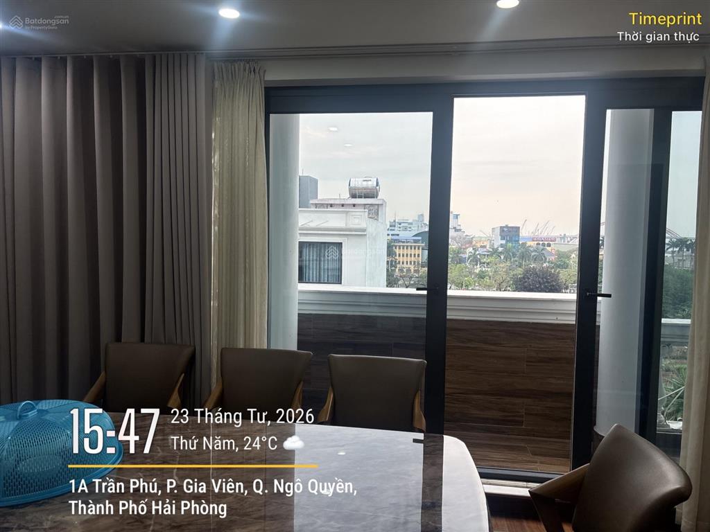 Bán shophouse vincom lê thánh tông 6 tầng hoàn thiện đẹp thang máy