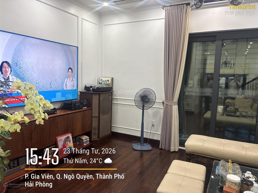 Bán shophouse vincom lê thánh tông 6 tầng hoàn thiện đẹp thang máy