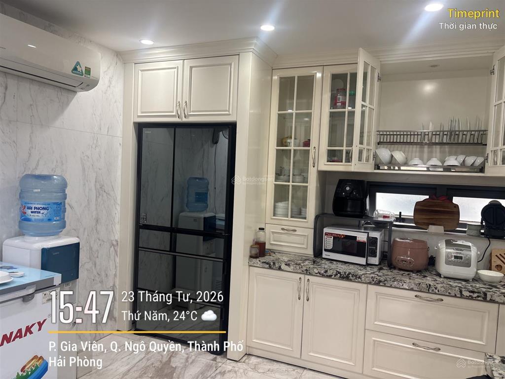 Bán shophouse vincom lê thánh tông 6 tầng hoàn thiện đẹp thang máy