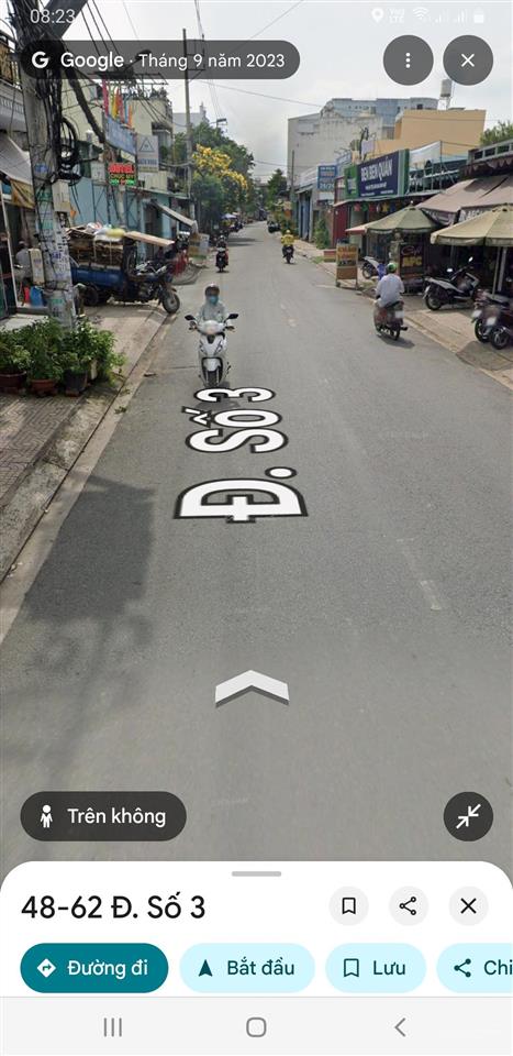 Cần bán đất mặt tiền đường số 3.phường bình hưng hòa,quận bình tân.