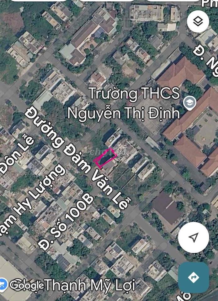 Cho thuê mặt bằng-XD 220m2 đất Đàm Văn Lễ, KDC Thạnh Mỹ Lợi