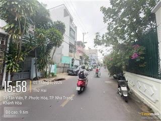 Bán nhà mặt tiền đường tản viên ngang gần 8m, p. nha trang