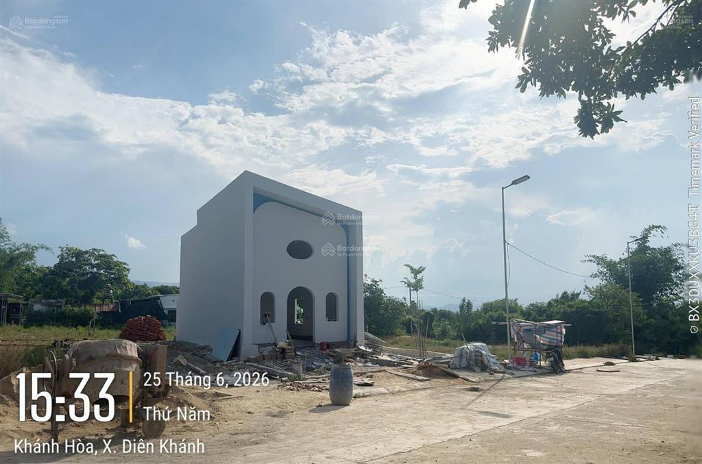 Bán lô đất đẹp full thổ cư thôn an ninh, diên an (xã diên khánh) chỉ 882tr