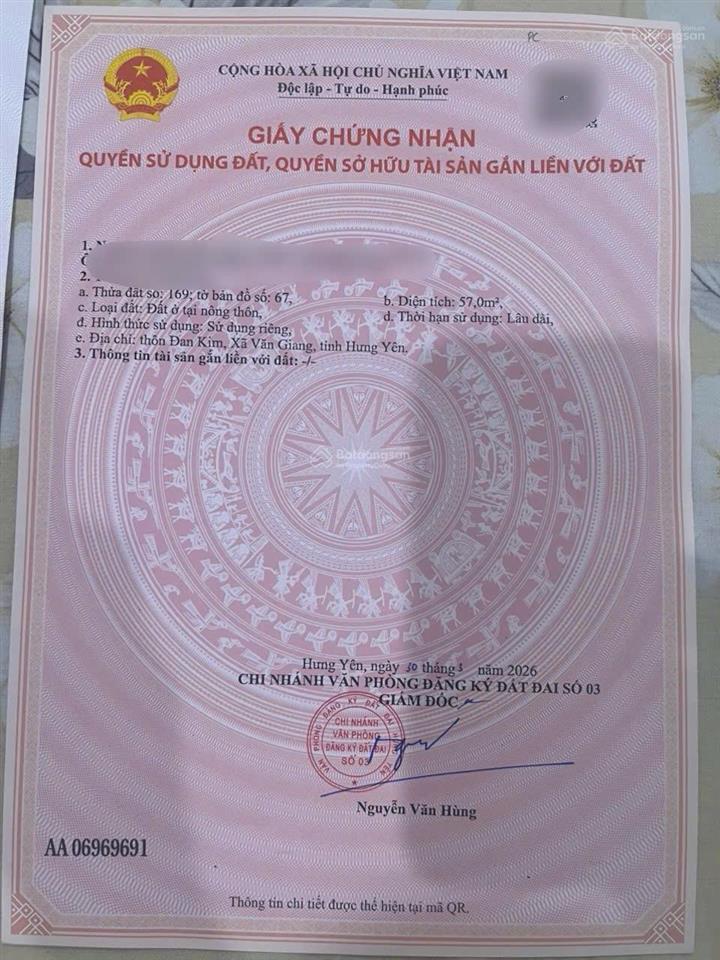 Bán đất tại xã liên nghĩa, 2,6 tỷ, 57m2, giá siêu hời