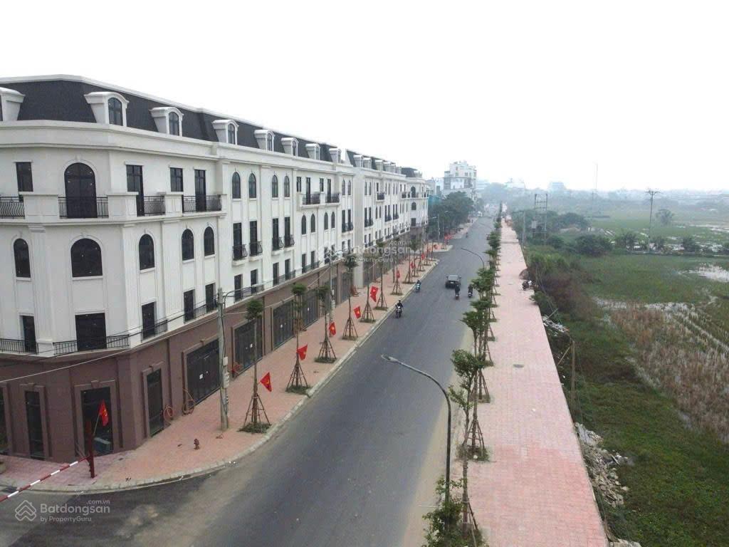 Bán căn liền kề khu đô thị vân canh sơn đồng hoài đức dt 80m2 x5 tầng mt5,5m chục chinh kinh doanh