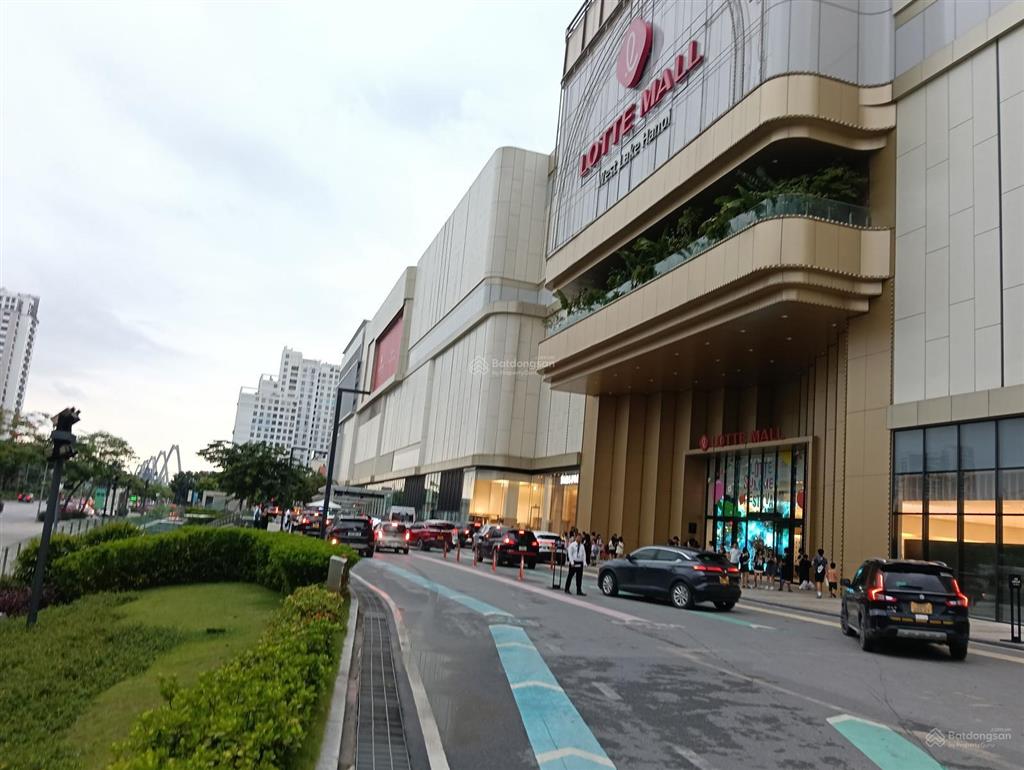 35 tr/m2 sàn thương mại dịch vụ sổ lâu dài phố võ chí công đối diện lotte mall tây hồ dt 18000m2