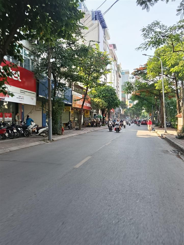 Giá 200tr/m2 bán nhanh nhà phố hoàng quốc việt cầu giấy dt 155m2 x 3 tầng mt 7m , oto đỗ cửa