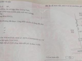 Bán đất tại thôn hòa an, điện hồng, 700 triệu, 104.1 m2, giá siêu hời
