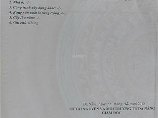 Bán đất tại đường cẩm thoại tây, hòa vang, đà nẵng, giá cực chất 3,9 tỷ, 453m2