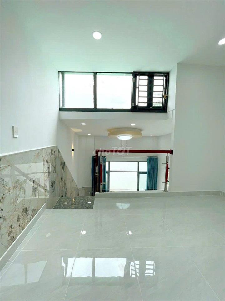 Nhà mới đúc lửng 3pn (4m x 10m) đg HT-43 gần khu cn-Tân thới Hiệp q12