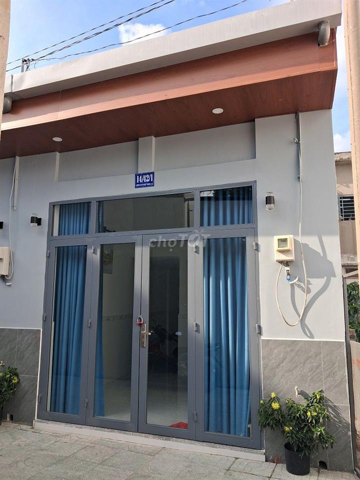 Nhà mới đúc lửng 3pn (4m x 10m) đg HT-43 gần khu cn-Tân thới Hiệp q12