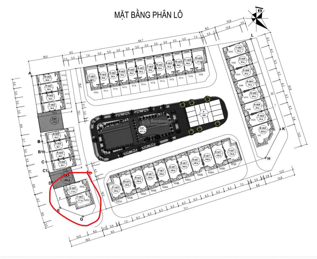 Chính chủ bán lô áp góc shophouse khu nhà ở thương mại tổ 6 phường xuân phương  cđt 0935 123 ***