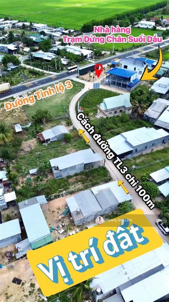 Đất cam lâm giá siêu rẻ dưới 1 tỷ  vị trí đắc địa gần nút giao cao tốc  cách nha trang 15 phút