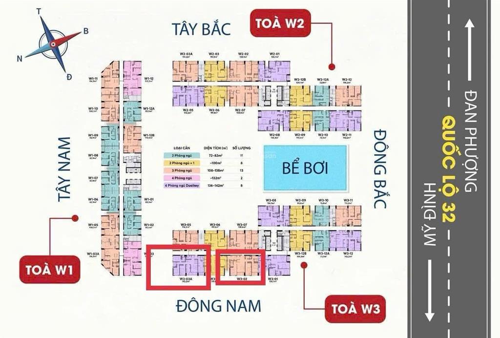 Bán gấp 2 căn siêu đẹp 142m2 (dualkey) và 3 ngủ 138m2, tầng đẹp view thành phố, hướng đông nam