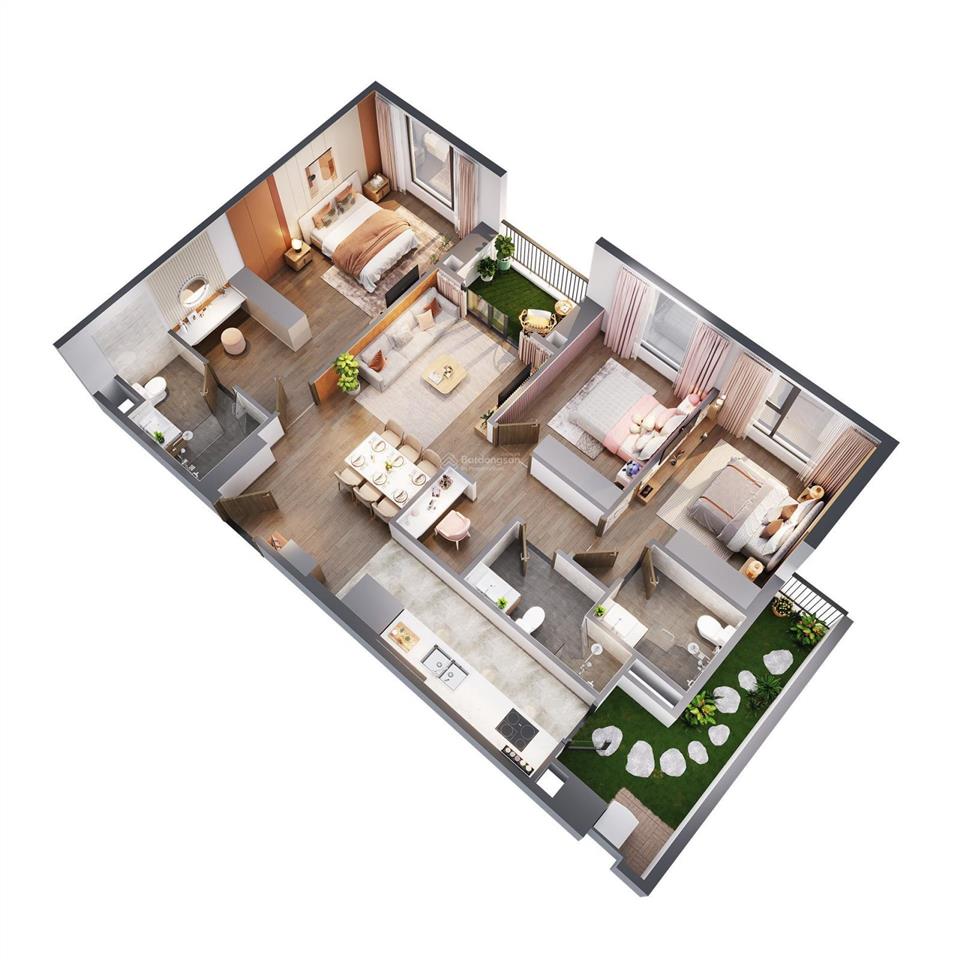 Chuyển nhượng wisteria giá tốt nhất ( giá đã bao phí). w1 , 83m2, 2 ngủ 2vs, giá 6.25.