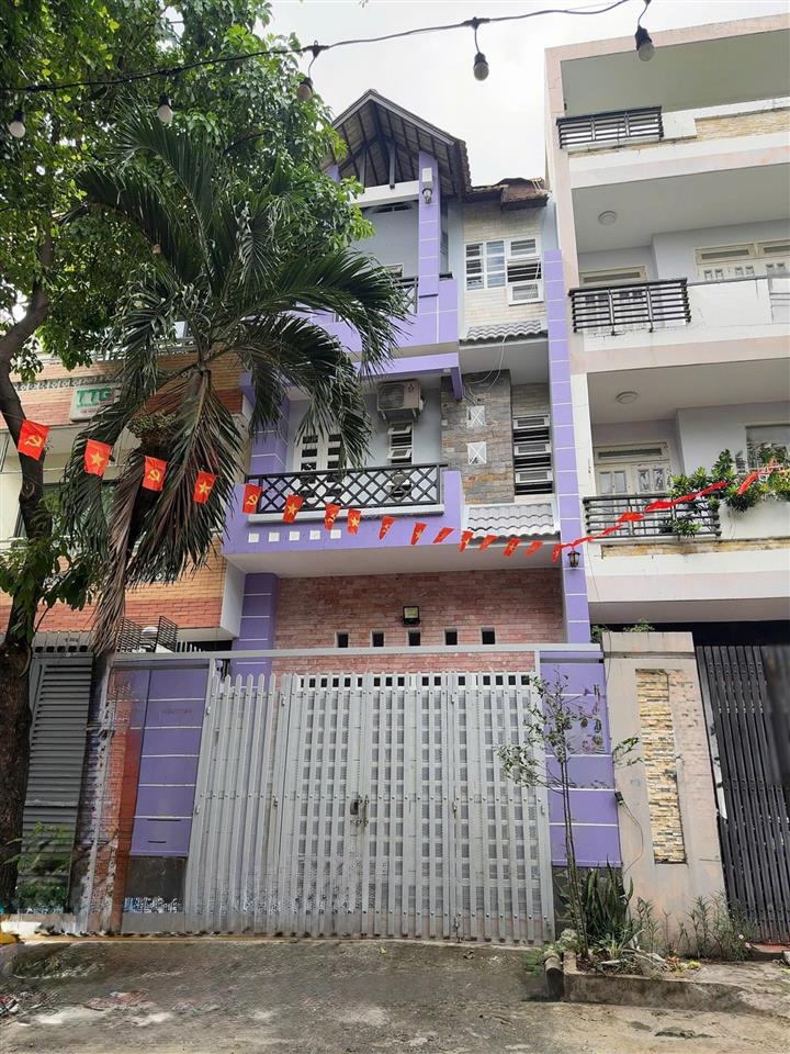 Hạ 1 tỷ cần bán nhà đẹp gần sông bình lợiđặng thùy trâm, p13, bình thạnh (5x20m) 4 tầng, chỉ 14 tỷ