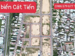 Bán đất biển khu đô thị cát tiến,phù cát, quy nhơn giá 21triệu/m2 khởi điểm ra biển 300m.
