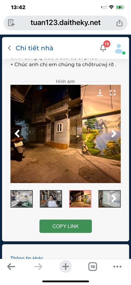 Bán nhà hai bà trưng sổ đỏ 16 m² 4 tầng giá 4,7 tỷ ngõ 3 m