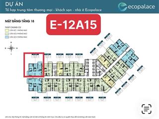Bán căn hộ eco palace, 3,9 tỷ vnd, 84,9m2, 3pn + 2wc, phố mai hắc đế, phường tân thành
