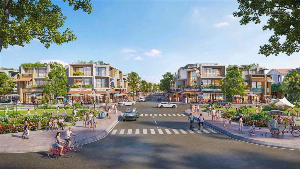 Shophouse 5 tầng kinh doanh d1551  đương rộng 27m  trục đường chính vip nhất dự án sun group