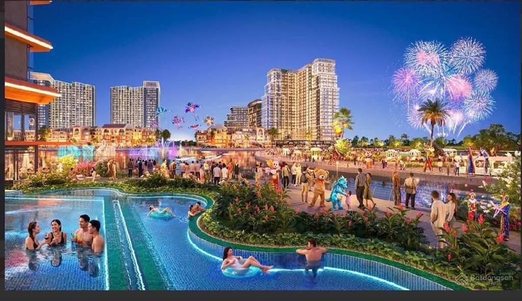 Căn góc 2 phòng ngủ  2 mặt view sông và view pháo hoa nổi bật tại nha trang  sun group