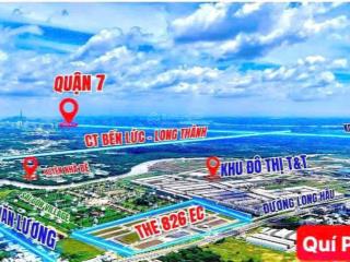 Bán nền sạch đẹp. ngay khu vui chơi dự án sag gòn village long hậu