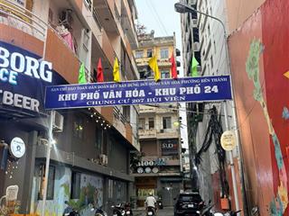 Căn hộ tầng trệt khu bùi viện  cống quỳnh  quận 1, đã sửa đẹp, tiện vừa ở vừa kinh doanh