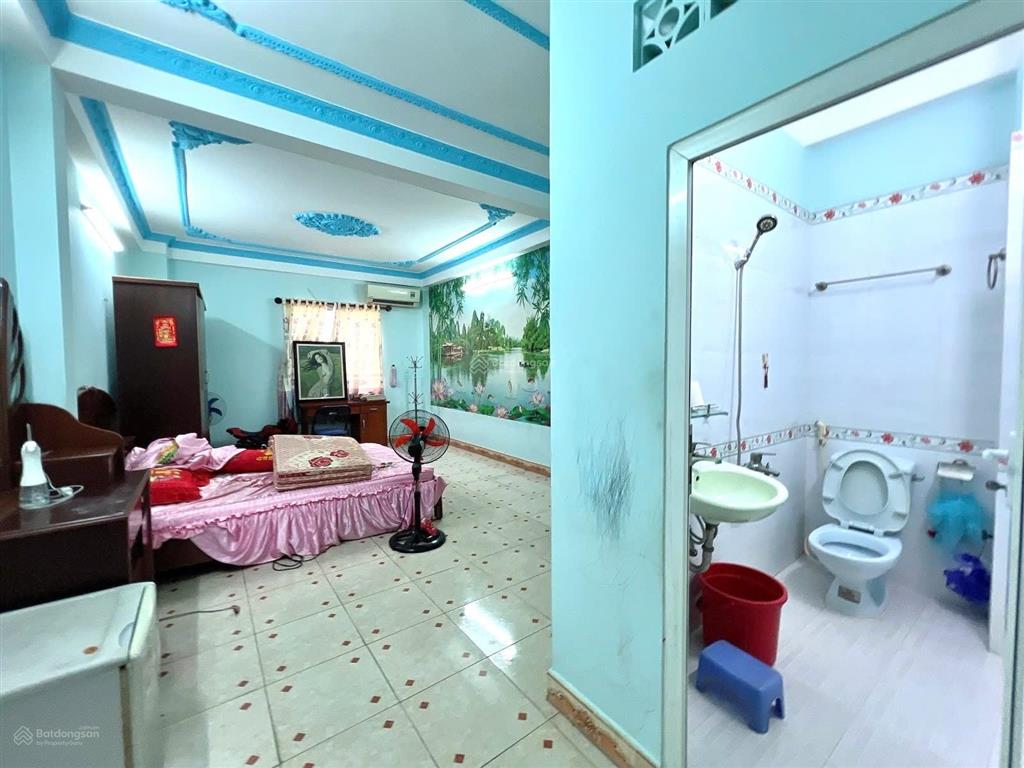 Nhà ngộp bank 4 tầng hxh 12m khu phân lô tô hiệu, dt 84m2 (4x21m) 6pn 6wc. chỉ 9 tỷ