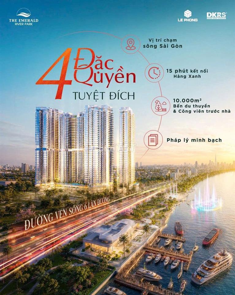 THE EMERALD RIVER PARK-  tuyệt đỉnh bên sông