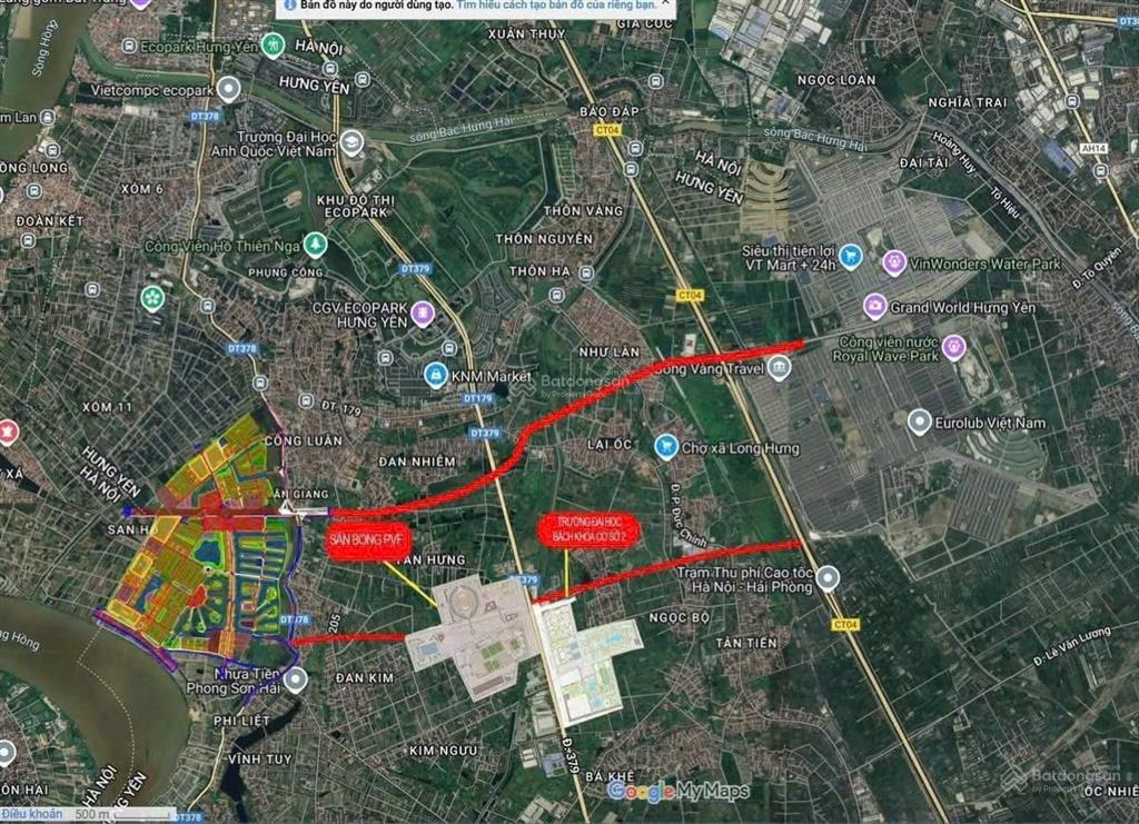 Siêu phẩm 130m² đất tại trung tâm văn giang giáp dự án svd pvf, đh bách khoa, kđt aquarius