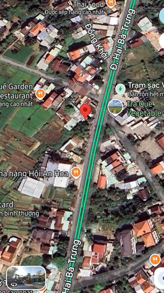Giá dưới 40tr/m sở hữu ngay mặt tiền hai bà trưng. trung tâm khu du lịch làng rau trà quế.