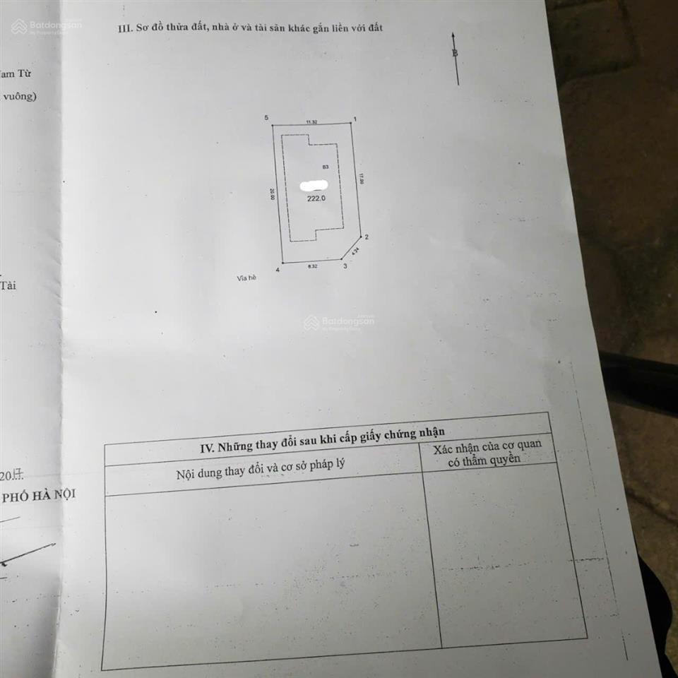 Chú tôi cần bán biệt thự kđt tây mỗ