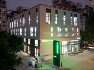 Cho thuê mặt bằng showroom vị trí đắc địa ô đất pd6, khu đô thị mới cầu giấy