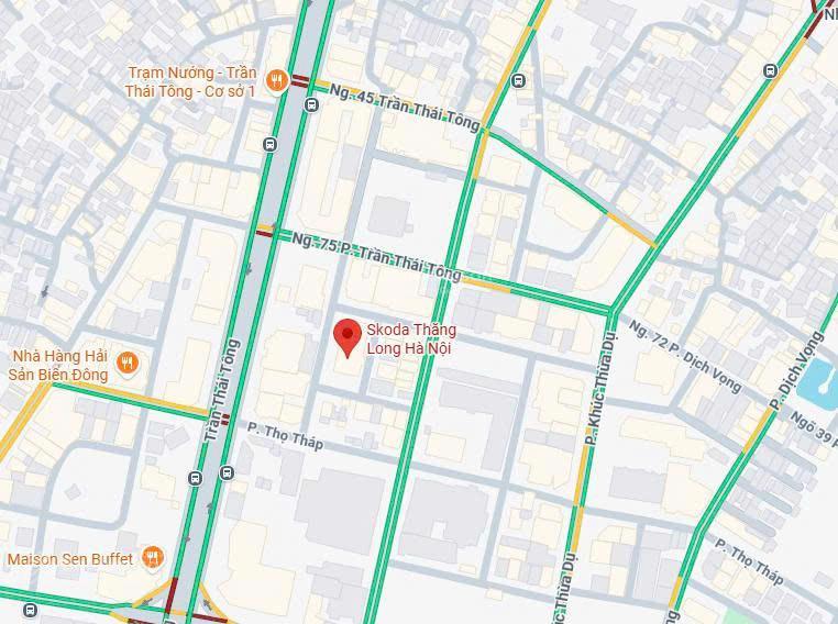 Cho thuê mặt bằng showroom vị trí đắc địa ô đất pd6, khu đô thị mới cầu giấy