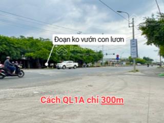 Đường 2 oto tránh, cách ql1 (300m)  khu đông dân, không mồ mả, ko quy hoạch