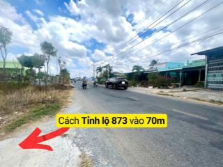 21,5x46  sát vách tp gò công  cách tl873 chỉ 70m  đất sạch, ko bị quy hoạch