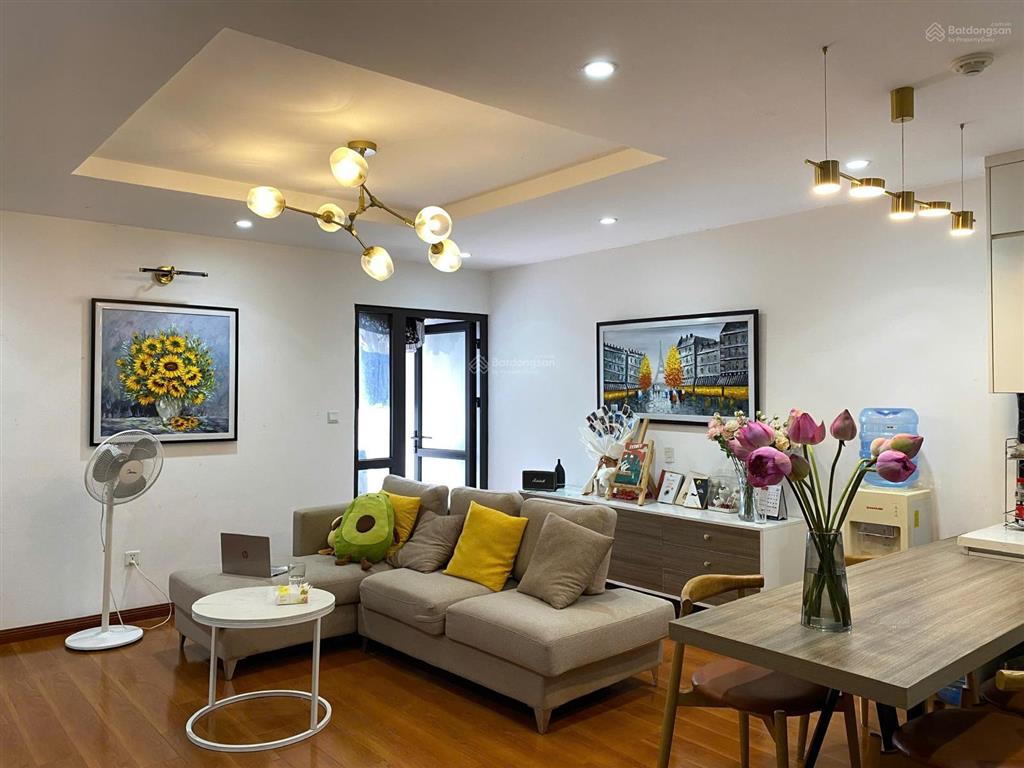 Cho thuê cc hateco yên sở  hoàng mai 90m2 3pn, full đồ đẹp 10tr/th