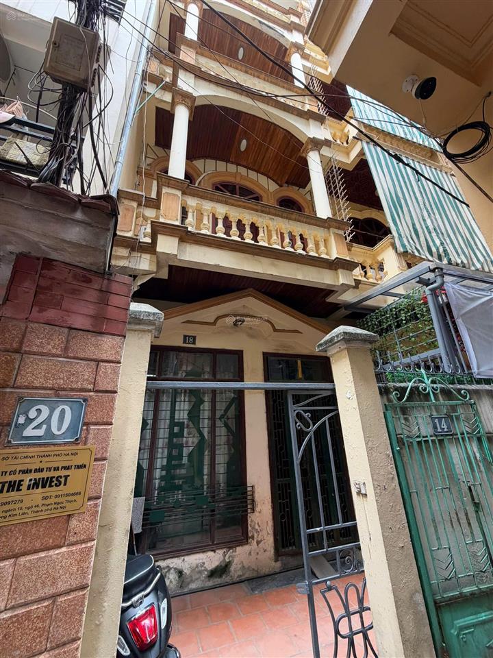 Bán nhà 4 tầng ngõ 46/15/.. phạm ngọc thạch, 57,1m2