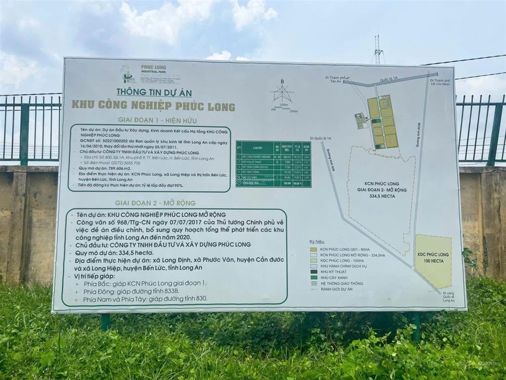 Bán đất nền dự án phúc long garden, 1,45 tỷ, 100m2, shr, công chứng ngay