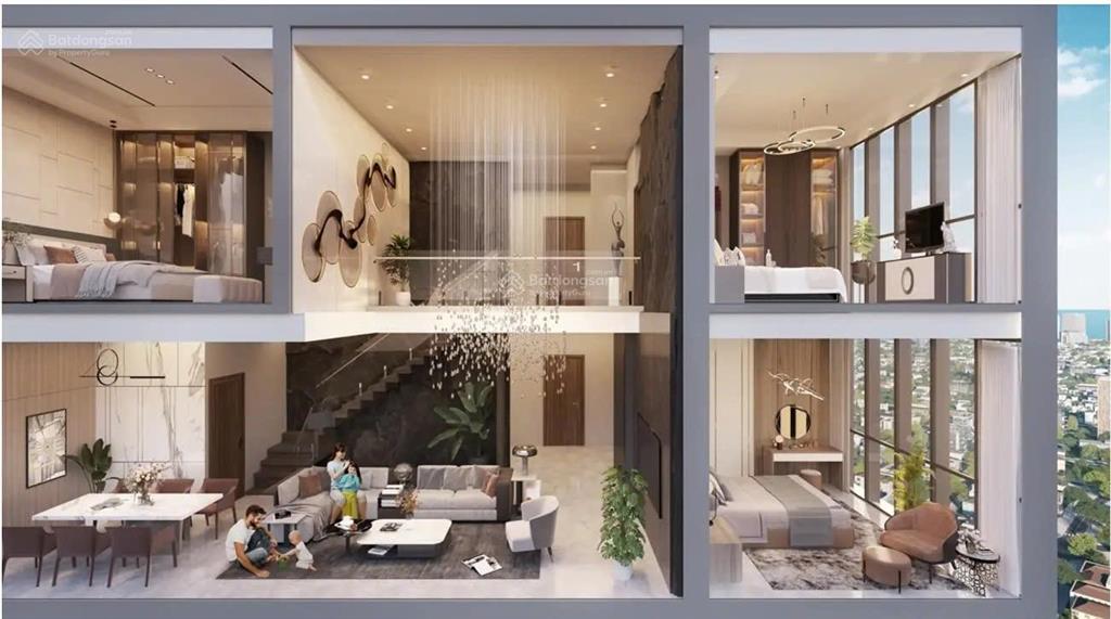 10 tỷ sở hữu penthouse 2 tầng ngay tại aeon mall hà đông với tổng diện tích 131m2