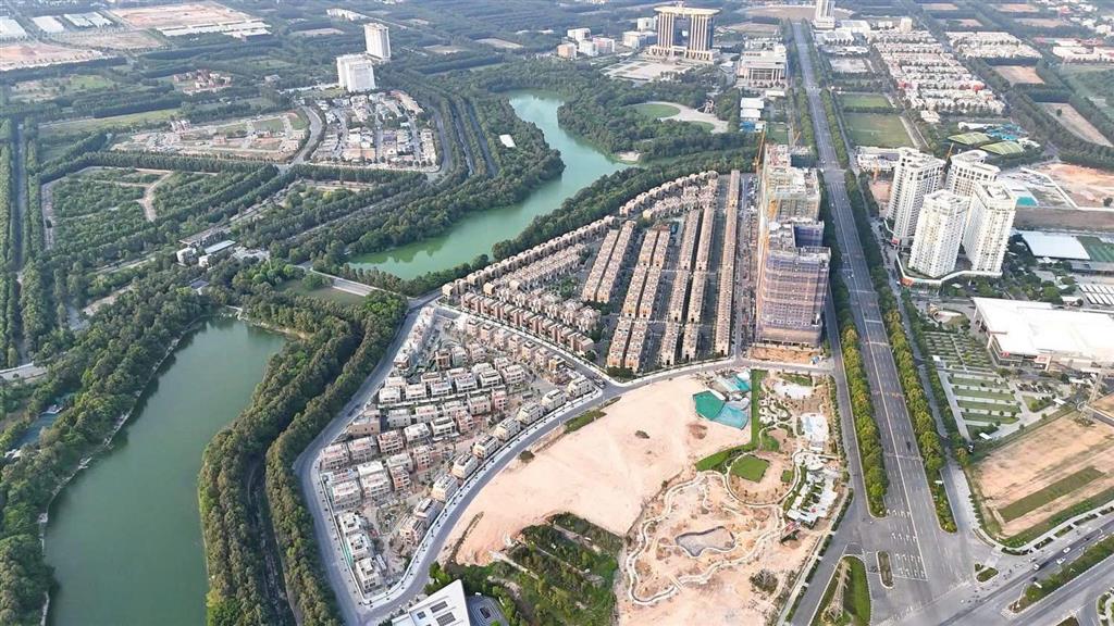 Biệt thự compound đẳng cấp nhất bình dương của capitaland  vị trí hồ công viên và mặt tiền metro